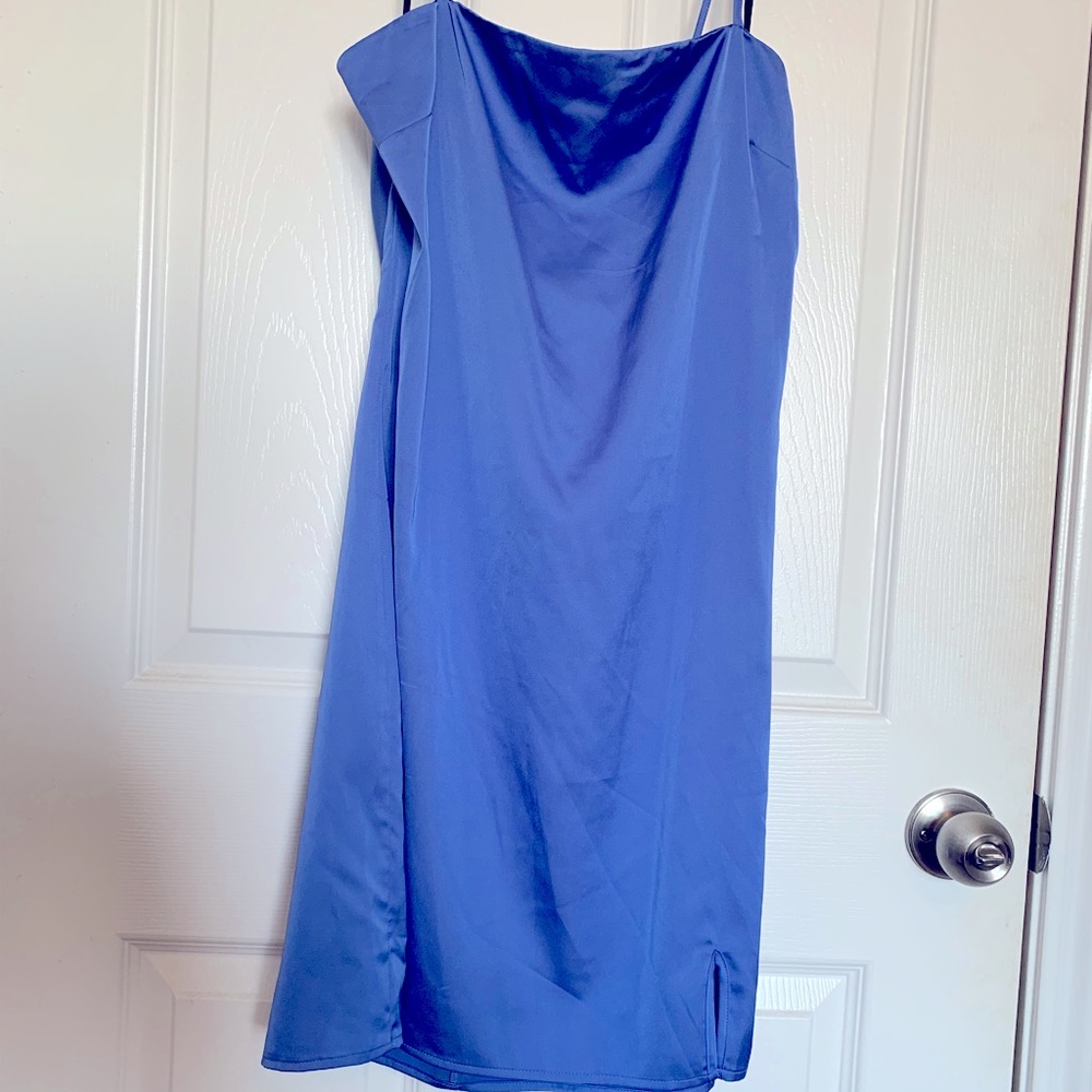 Periwinkle Slip dress